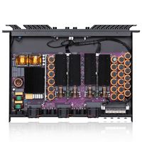 Amplificateur de puissance professionnel Gooermi 1800W 4 canaux classe D, montage en rack, pour sonorisation live, scène, église, enceintes de studio