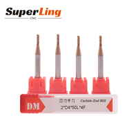 Fraise professionnelle 2/3/4/flûte différentes tailles outil de coupe en pvc à tranchant unique CNC Bits pour routeur CNC
