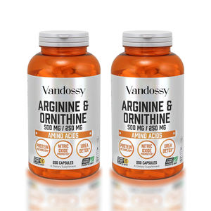 Capsule L-arginina integratore di ossido nitrico L-arginina Capsule Endurance pompe crescita muscolare integratore di arginina - Product Image 1