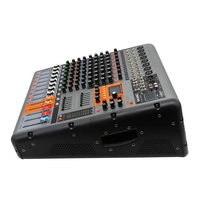 Console de mixage sonore numérique professionnelle 650W 8 canaux avec 99 effets DSP et interface USB