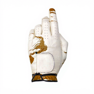 Gants de golf professionnels en cuir véritable imperméables de qualité supérieure avec logo personnalisé pour hommes, protection des mains, sport, extérieur, boucle - Product Image 5