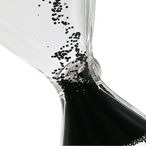 アクリル反重力液体モーションアップワード砂時計ウォーターサンドグラスフローティングアワーグラスサスペンションフィジェット冷蔵庫マグネット - Product Image 4