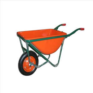 गर्म बिक्री भारी शुल्क हल्के स्टेनलेस स्टील फोल्डिंग व्हीलबैरो के साथ कृषि ट्रॉली - Product Image 4