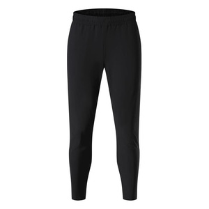 Men's Running Pants Black Quick Dry Elastic Fit Sports Training Casual Pants - Product Image 3