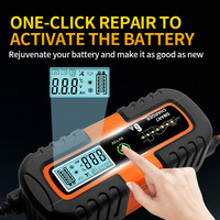 Nouvel Arrivage Chargeur de Batterie Universel 6V 12V 24V pour Camion et Voiture, Réparation par Impulsions 6A pour Batteries EFB GEL AGM Type Solaire, Port DC Sortie 5A/10A