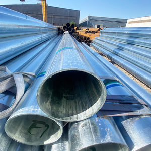 Bài và đường sắt hàng rào giá rẻ chất lượng cao q195 Q235 q345 thép mạ kẽm nóng ống tròn ống - Product Image 3