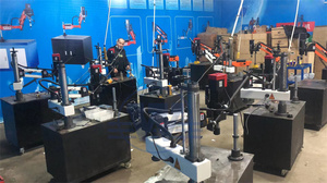 Máquina de Coser Portátil Automática con Brazo de Servomotor y Función de Perforación y Roscado Vertical CNC, Excelente Relación Calidad-Precio! - Product Image 5