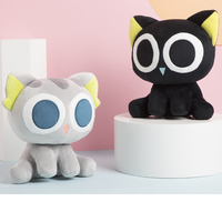 Beaucoup de jouets en peluche doux mignons personnalisés de dessins animés portables en gros