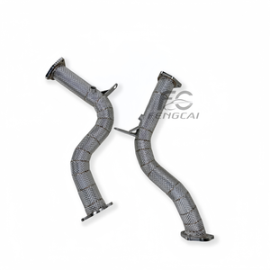Collettore di Scarico Sportivo Downpipe per Porsche Cayenne E-Hybrid 3.0T 2011-2018, Isolamento e Potenziamento per Porsche Cayenne 958 - Product Image 2