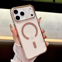 Telefoonhoesje Heren Transparant Magnetisch Schokbestendig Voor Iphone