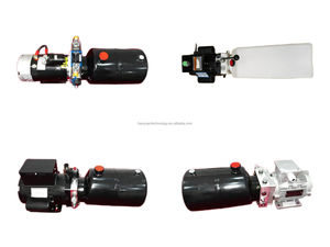 יחידת חפיסת חשמל הידראולית קטנה 1.6kw 2.2kw 12v 24v 48v 72v עם שלט רחוק נעשה אלומיניום עבור משאית - Product Image 6