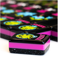 Tuiles de Mahjong Américaines de Style Zen Oriental Créatif - Motifs Plume de Cygne/Enveloppe/Fleur
