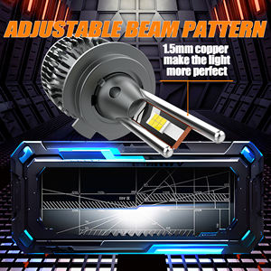 Phares LED de voiture de haute qualité à bas <span class=keywords><strong>prix</strong></span> 110W 12V 10000LM 6000K IP68 étanches Garantie de 2 ans H1 H4 H7 9005 9006 - Product Image 4