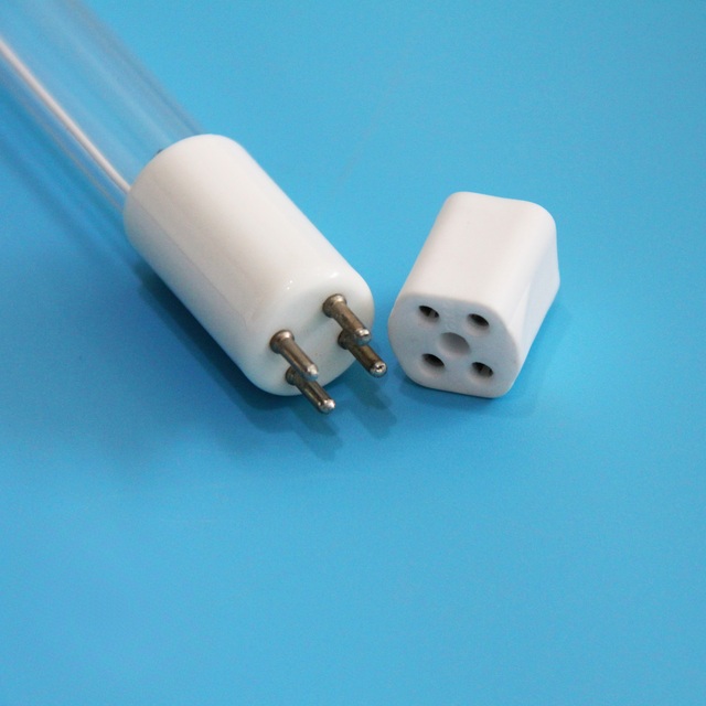 Uv Sterile Lamp G10Q 4 Pin Ceramic UV Lamp Holder Wire Free Socket Base for Circular Germicidal Lamp Water Sterilizer