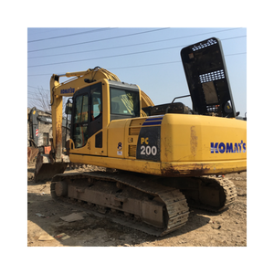 Excavadora de orugas hidráulica usada Komatsu, con motor diésel, excelente rendimiento, origen japonés 100%, en stock, Shanghái, 2017 - Product Image 1
