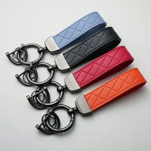 Wholesale Custom Car <b>Keychain</b> <b>Personalized</b> Fashional Car Accessories in Leather Metal PU PU Leather Materials - Product Image 6