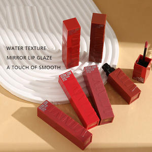 Toptan ondört renk avrupa dudak jeli nemlendirici nemlendirici sıvı ruj kalemi su parlak dudak parlatıcısı ruj - Product Image 1