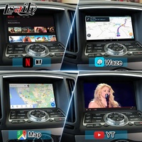 Interface CarPlay Système multimédia Android intégré supportant Google map pour Infiniti 2010-2017 Q70 QX80 G51G37