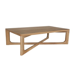 Table à manger rectangulaire en bois de style nordique pour restaurant familial, table basse - Product Image 4