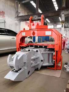 Escavatore dotato di battipalo idraulico ad alta frequenza, martello per palancole, battipalo per cemento - Product Image 5