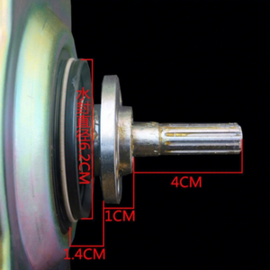 Embrayage de machine à laver 4CM X 1.4CM X 1CM en acier durable pour les séries XQB45-410 et XQB48-910 à usage domestique - Product Image 1