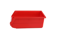 Étagères de stockage empilables en plastique industriel pour entrepôt, bacs de rangement pour pièces détachées, bacs de rangement en plastique, boîte portable en plastique