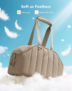 Dog Soft-Sided Carrier Bag Luxury Pet Sling Handbag Outdoor Tote Pet <b>Pack</b> Cat Travel Handbag with Pockets Dog Carrier Bag - Product Image 3