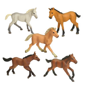 Figurines de jeu en plastique, <span class=keywords><strong>jouet</strong></span> réaliste, plusieurs sortes de hippique et de <span class=keywords><strong>club</strong></span>, pour enfants, collection - Product Image 3
