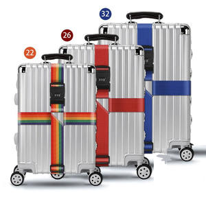 Нейлоновый дорожный защитный ремень для упаковки с крестообразным ремешком, усиленный ремень для страховки багажа - Product Image 1