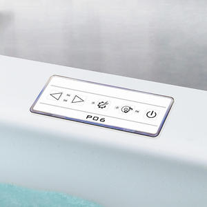 SOWO White P-06 TUV Lumière LED <span class=keywords><strong>sous</strong></span>-marine, Haut-parleur Bluetooth, Contrôleur de bain à remous CE pour salle de bain, Écran tactile, Moderne - Product Image 3