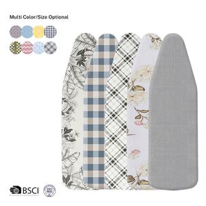 Housse de planche à repasser en pur coton, couche résistante à la chaleur, rembourrée, anti-décoloration, pour la blanchisserie d'hôtel - Product Image 1