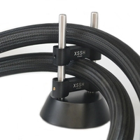 Nouveau support de ligne HIFI en alliage d'aluminium noir argent à venir YIVO XSSH Audio fil de levage audiophile grand support organisateur de plateau de câbles
