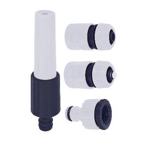 Kit de raccordement d'eau de jardin, modèle de base, longueur 23 cm, largeur 13 cm, hauteur 4 cm, pour systèmes d'irrigation - Product Image 1