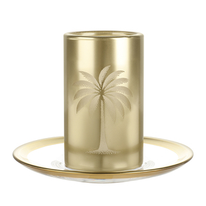 Disponibile all'Ingrosso Set di Tazze da Caffè e Tè in Vetro Riutilizzabili Stile Arabo Tradizionale Classico <span class=keywords><strong>Bicchieri</strong></span> da Tè Turco con Piattino - Product Image 3