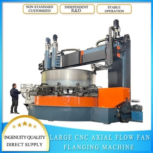 CNC hoàn toàn tự động món ăn cạnh uốn shuipo Xả xi lanh trống Blower trục dòng chảy Quạt mặt bích hình thành mặt bích máy - Product Image 6