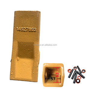 <strong>Volvo</strong> 120/140 <strong>Excavator</strong> Bucket Tooth <strong>Part</strong> No.14527863 Manganese Steel Forged Wear-Resistant Factory Direct Precision Casting - Product Image 1