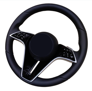 Volante de Madera de Caoba para <span class=keywords><strong>Mercedes</strong></span>-<span class=keywords><strong>Benz</strong></span> <span class=keywords><strong>Clase</strong></span> S W223, <span class=keywords><strong>Clase</strong></span> <span class=keywords><strong>E</strong></span> W213 W214, Modificación del Volante Antiguo W222/W223, <span class=keywords><strong>Clase</strong></span> Maybach - Product Image 3