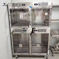 Lámpara de Oxígeno para Mascotas, Luz Roja Cálida, Cuidados Intensivos, Sala de Cuidados Intensivos Veterinarios, Hospital, UCI, Instrumentos Veterinarios