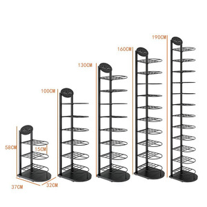 Support de casquette de baseball support de chapeau multicouche support de chapeau de baseball en métal debout de plancher présentoir de chapeau - Product Image 4