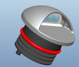 Chống ăn mòn bảo vệ trang trí độ sáng cao SS316 nhiều màu sắc tốt nhất bán điều khiển không dây LED bước chiếu sáng - Product Image 6