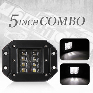 Arceau de travail Led, 2 pièces, automobile et Moto, lampe Led, 4x4 hors route, Rzr, 12W, 18W, 24W - Product Image 4