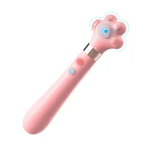 Tongkat pijat Av Jepang kualitas tinggi Dildo G Spot Vibrator Av tongkat pemijat tubuh mainan seks dewasa