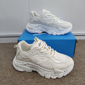 Nouvelle fourniture directe d'usine d'occasion Baskets à double maille respirantes à semelle épaisse pour femmes - Product Image 2