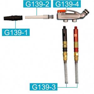 1014806 <span class=keywords><strong>Optiflow</strong></span> IG07 conexión de manguera de inyector de pistola de recubrimiento en polvo completa-Piezas no OEM - Product Image 2