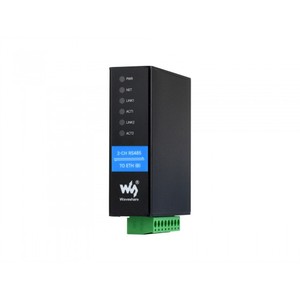 Serveur série Ethernet 2 canaux RS485 vers RJ45, fonctionnement indépendant des deux canaux RS485, deux ports Ethernet - Product Image 6