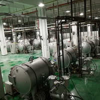 Horno de resistencia horizontal de fibra de carbono de alta pureza con control preciso de temperatura, estructura de ahorro de energía y bomba de vacío de alta presión