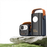 Batterie externe 100W haute capacité 60000mAh en plastique pour ordinateur portable, charge ultra-rapide, vente en gros Meituan, LOGO personnalisé