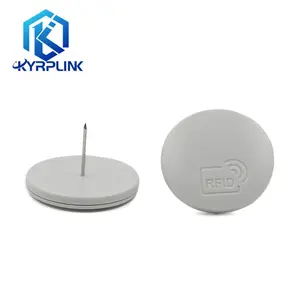 Kyrplink UHF RFID antifurto RFID PIN tag con ID unico stampabile per il tracciamento logistico dell'abbigliamento