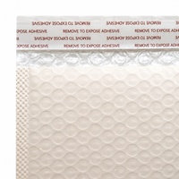 Enveloppe d'expédition A5 personnalisée avec logo, résistante aux déchirures, blanche, avec rembourrage à bulles pour l'envoi, promotion des supermarchés et des épiceries