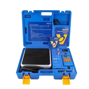 Báscula Electrónica <span class=keywords><strong>de</strong></span> Recarga y Dosificación <span class=keywords><strong>de</strong></span> Refrigerante, Herramienta <span class=keywords><strong>de</strong></span> Refrigeración y <span class=keywords><strong>Aire</strong></span> <span class=keywords><strong>Acondicionado</strong></span> para Recarga <span class=keywords><strong>de</strong></span> Freón - Product Image 1